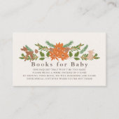 Carte D'accompagnement Demande de Baby shower de réservation pour le Foli (Devant)