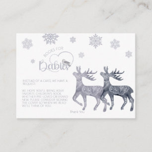 Carte D'accompagnement Demande de Baby shower pour les jumeaux Cold Outsi