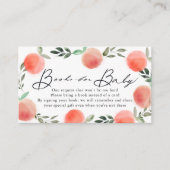 Carte D'accompagnement Demande de carnet de Baby showers de couronnes de  (Devant)