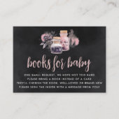 Carte D'accompagnement Demande de carnet de Baby showers d'Halloween (Devant)