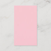 Carte D'accompagnement Demande de carnet de Baby showers fraises (Dos)