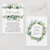 Carte D'accompagnement Demande de carnet de feuillet Insertion (Devant / Derrière)