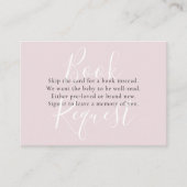 Carte D'accompagnement Demande de carnet de scripts avec papillons noirs  (Devant)