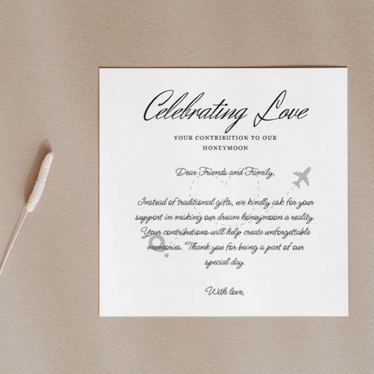 Carte D'accompagnement Demande de fonds de voyage Code Qr Caisse de fonds