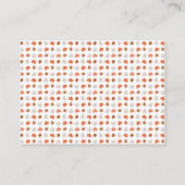 Carte D'accompagnement Demande de livre animal Woodland / Infos baby show (Dos)