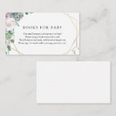 Carte D'accompagnement Demande de livre d'images Gold Succulente (Devant / Derrière)