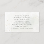 Carte D'accompagnement Demande de livre d'or Eucalyptus Botanical (Dos)