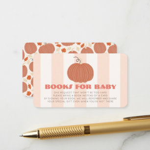 Carte D'accompagnement Demande de livre pour Baby Shower sur le thème Cit
