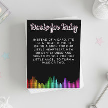 Demande de livre pour Baby Shower sur le thème de