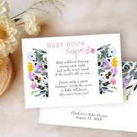 Demande de livre pour bébé Joli Fleur sauvage pelo