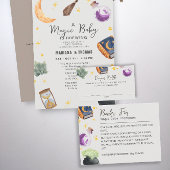 Carte D'accompagnement Demande de livre pour bébé Magic Baby Halloween ne