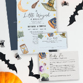Carte D'accompagnement Demande de livre pour bébé Magic Baby Halloween ne