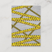 Carte D'accompagnement Demande de livre pour la fête de bébé d'agent de p (Dos)