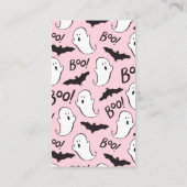 Carte D'accompagnement Demande de livre pour une Baby Shower pour un peti (Dos)