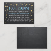 Carte D'accompagnement Demande de livre Twinkle Star, rime de la pépinièr (Devant / Derrière)