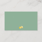 Carte D'accompagnement Demande de recette de Fête des mariées citrons et  (Dos)