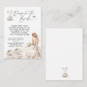 Carte D'accompagnement Demande de recette de Fête des mariées d'ustensile (Devant / Derrière)