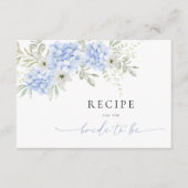 Carte D'accompagnement Demande de recette de Fête des mariées Hydrangea (Devant)