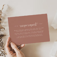 Demande de recette de mariage en terre cuite calli