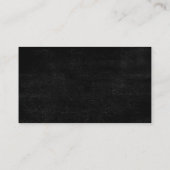 Carte D'accompagnement Demande de recette pour la douche de mariée gothiq (Dos)