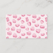 Carte D'accompagnement Demande de recette pour la Saint-Valentin pour la (Dos)