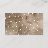 Carte D'accompagnement Demande de recette pour une douche de mariée autom (Dos)