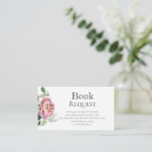 Carte D'accompagnement Demande de réservation | (Debout devant)