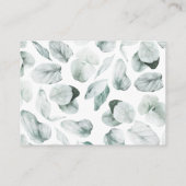 Carte D'accompagnement Demande de réservation | Animaux forestiers des bo (Dos)