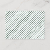 Carte D'accompagnement Demande de réservation | Baby shower des amis d'hi (Dos)