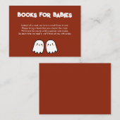 Carte D'accompagnement Demande de réservation de Baby shower de jumeaux G (Devant / Derrière)