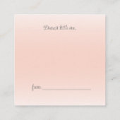 Carte D'accompagnement Demande de réservation de Baby shower d'éléphant f (Dos)