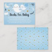 Carte D'accompagnement Demande de réservation de Baby shower Little Boo B (Devant / Derrière)