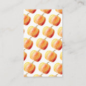 Carte D'accompagnement Demande de réservation de Baby shower petit Citrou (Dos)