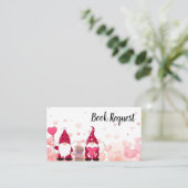 Carte D'accompagnement Demande de réservation de Baby shower Sweet Gnome (Debout devant)