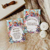 Carte D'accompagnement Demande de réservation de Baby shower Wonderland