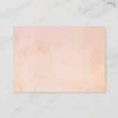 Carte D'accompagnement Demande de réservation de thème Citrouille blanc (Dos)