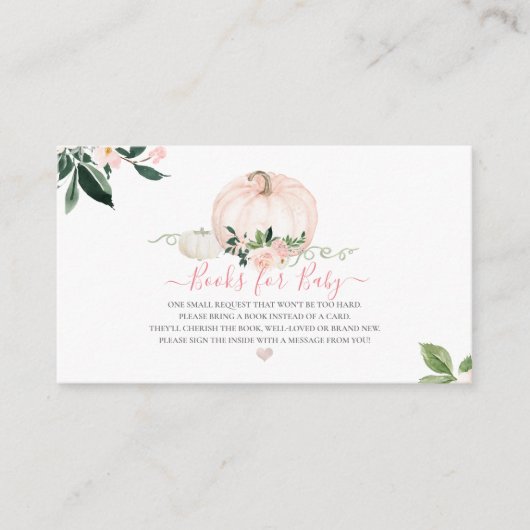 Carte D'accompagnement Demande de réservation PixDezines, Citrouille de v (Devant)