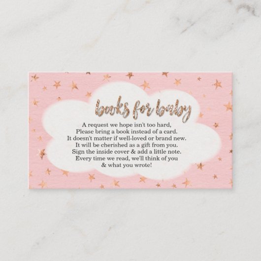 Carte D'accompagnement Demande de réservation pour l'invitation Baby show (Devant)