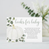 Carte D'accompagnement Demande de réservation pour un citrouille neutre d (Debout devant)