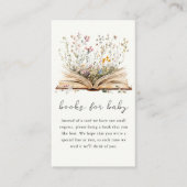 Carte D'accompagnement Demande de réservation | Réserver Baby shower à th (Devant)