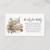 Carte D'accompagnement Demande de réservation | Réserver Baby shower à th (Devant)