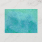 Carte D'accompagnement Demande d'invitation de carnet d'aquarelles Insére (Dos)