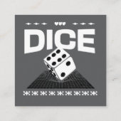 Carte D'accompagnement Dés (Dos)