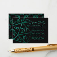 Dés RPG | Emerald Imaginaire Tabletop Détails du g