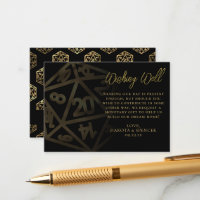 Dés RPG | Imaginaire Or Tabletop Wishing well