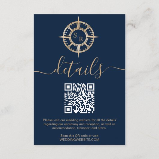 Carte D'accompagnement Description du code QR du port de destination (Devant)