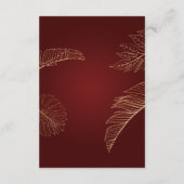 Carte D'accompagnement Description du code QR du port de destination (Dos)