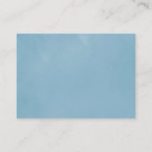 Carte D'accompagnement Desert Cactus Succulents Hébergements Mariages (Dos)