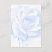 Carte D'accompagnement Design rose Accueil mariage bleu coloré (Dos)