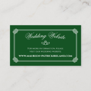 Carte D'accompagnement Destination d'aquarelle : Site Web de l'Irlande